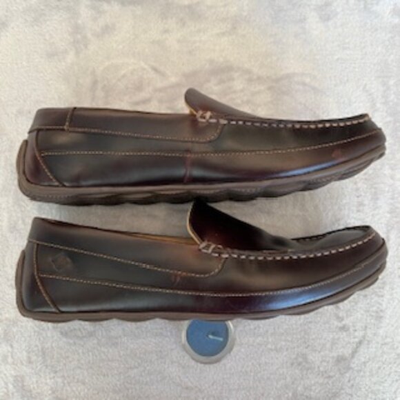 Sperry Top-sider Men\'s Hampden Venetian Sahara Leather Flat Loafer 12 Medium main image 9